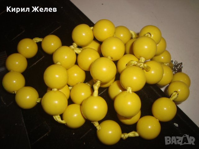 ВИНТИДЖ АРТ ГЕРДАН СИНТЕТИКА КАТАЛИН 16568, снимка 4 - Колиета, медальони, синджири - 30711717