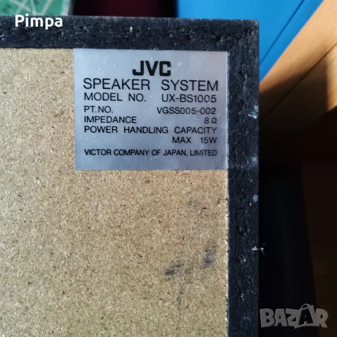 Jvc ux-a3 мини уредба , снимка 3 - Аудиосистеми - 55929770