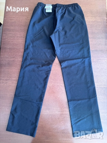 памучен дамски черен спортен панталон,анцуг, Schneider, размер 40 , снимка 4 - Панталони - 51972051