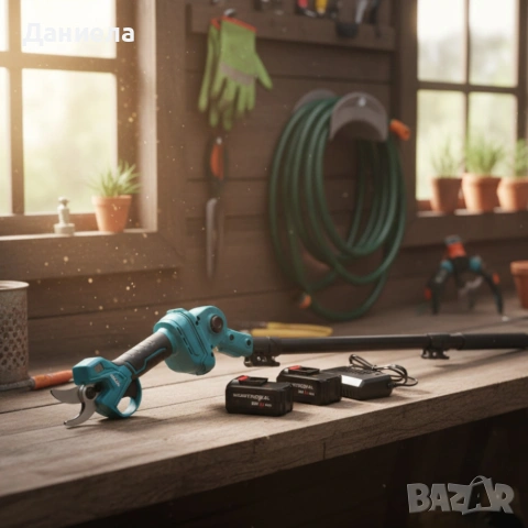 Акумулаторна лозарска ножица KraftRoyal 36V 8Ah , снимка 2 - Други инструменти - 53337569