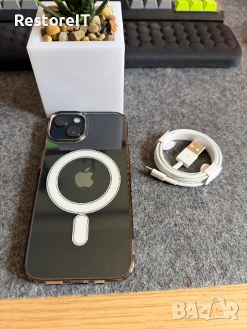 iPhone 13 128GB Black - 96% Battery, Перфектен, снимка 2 - Apple iPhone - 54354923