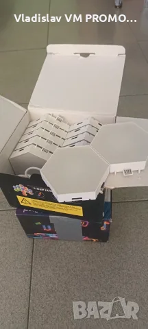 Смарт хексагонови/шестоъгълни RGB LED панели