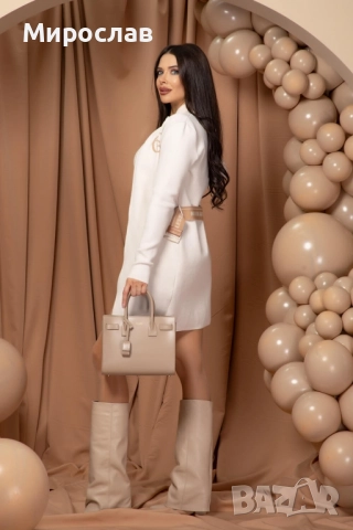 Жилетка С Подвижен Колан - Става И Като Рокля ЧИСТО НОВА ! ! ! Размер XS, снимка 4 - Рокли - 52506203