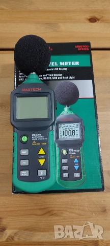 Уред за измерване нивото на звука MS6702, термометър и влагомер, снимка 7 - Ресийвъри, усилватели, смесителни пултове - 52620853