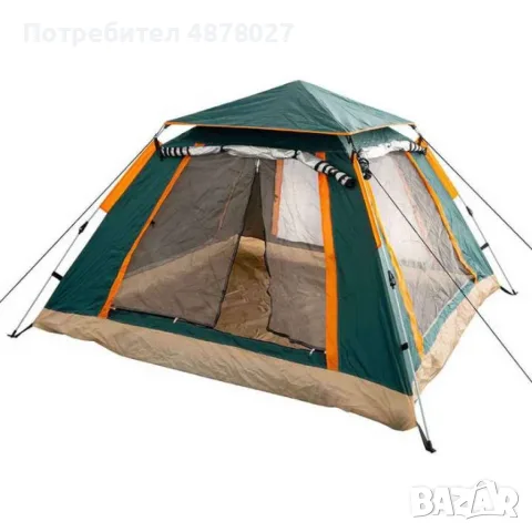 Палатка 4 местна Muhler 2008 220x220xH100см, снимка 4 - Палатки - 56151562