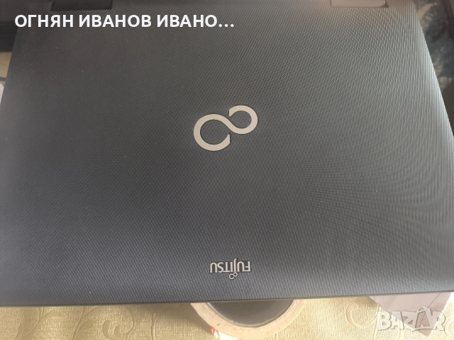 Fujitsu лаптоп и оригинално зарядно+ нова външна записвачка Samsung SE-S084 (конкретно SE-S084C) , снимка 5 - Лаптопи за дома - 54004129