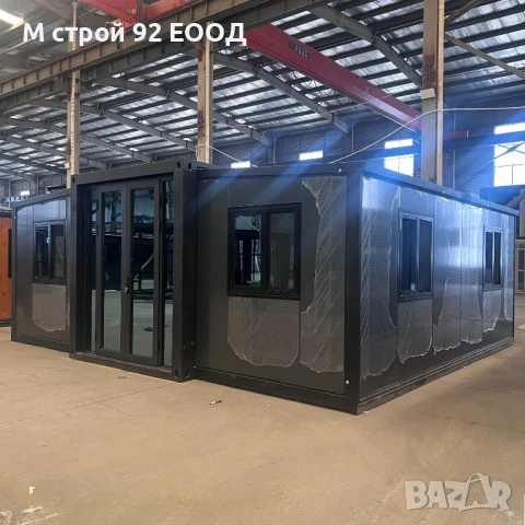 Сглобяема къщичка контейнер 37м2 М СТРОЙ 92 Стара Загора готова къща или офис
