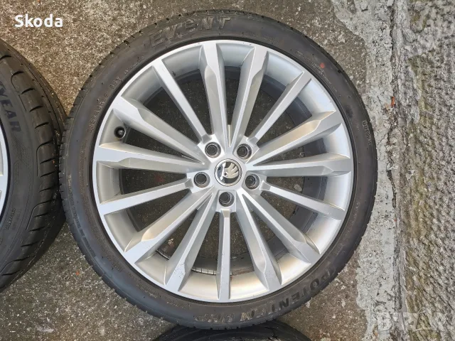 джанти Skoda superb 19, снимка 3 - Гуми и джанти - 56462081