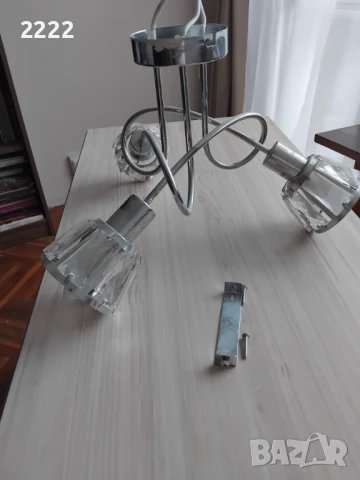 Троен полилей Rabalux, снимка 4 - Полилеи - 51286104