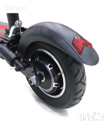 Супер бързият електрически  сгъваем скутер в черно с червено, снимка 12 - Друга електроника - 52854132