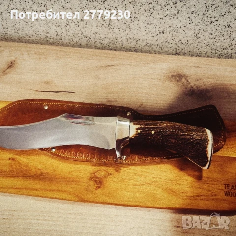 Масивен Ловен нож от Колекция!, снимка 18 - Ножове - 51308541