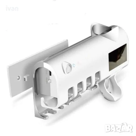 намаление, автоматичен диспенсър за паста за зъби и ултравиолетов стеризатор, снимка 2 - Други стоки за дома - 49968326