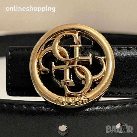 **НОВИ** стилни GUESS колани в 2 цвята, опаковани в подаръчна кутия, снимка 3 - Колани - 52997006