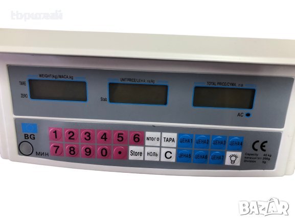  Електронна везна до 40 кг., снимка 2 - Везни - 31916541