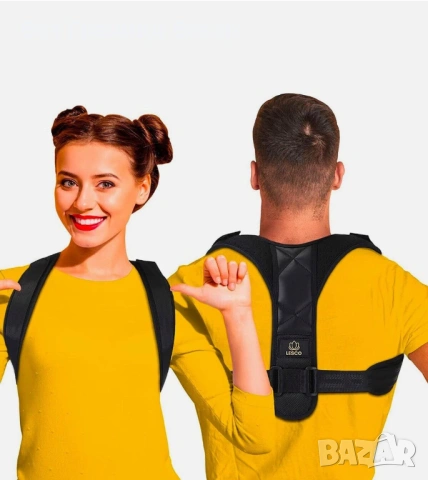 Нов Универсален колан за изправяне на гърба рамене Коректор за стойка