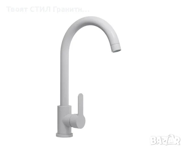 Сив гранитен смесител за кухня – Модел 5600