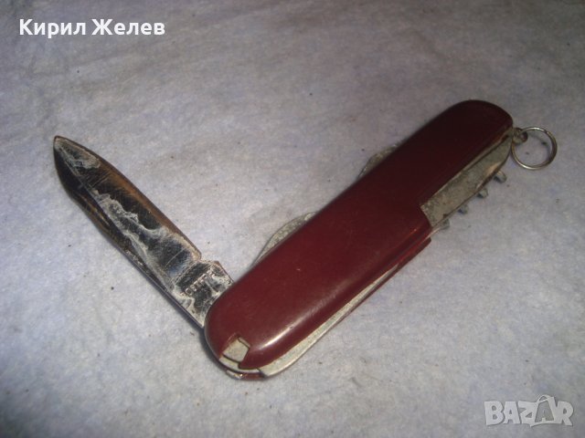СТАРО ШВЕЙЦАРСКИ ТИП КОМБИНИРАНО ДЖОБНО НОЖЧЕ 31392, снимка 3 - Колекции - 38012329
