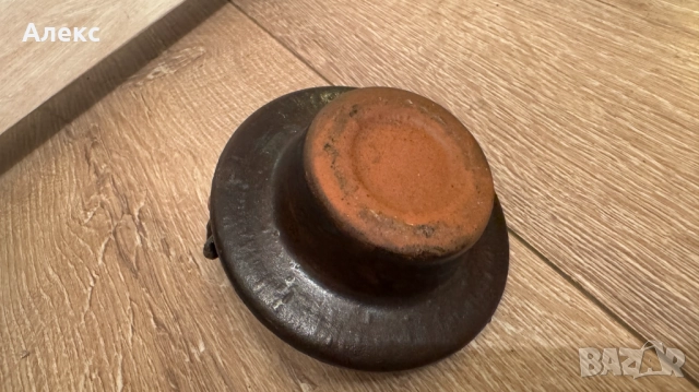 Много стара ръчна керамика! Свещник с ангелче., снимка 5 - Колекции - 52679992