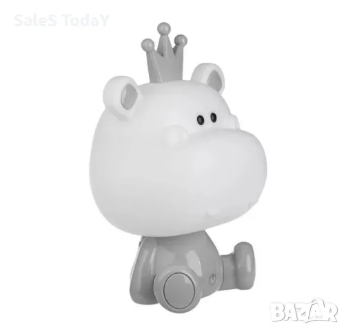 Нощна Лампа Хипо, 20см, USB, снимка 2 - Детски нощни лампи - 39973723