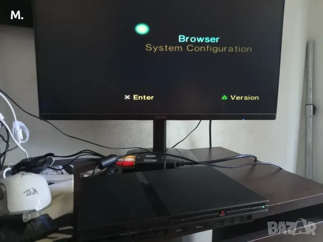 Playstation 2 Slim ***ПРОЧЕТЕТЕ ОПИСАНИЕТО***, снимка 4 - PlayStation конзоли - 55897343