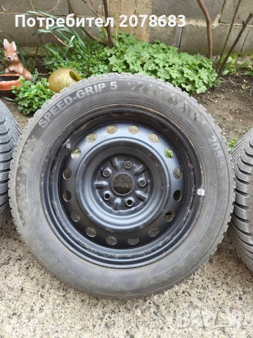 Продавам джанти със зимни гуми за Тойота 205/55/16, снимка 3 - Гуми и джанти - 54074217