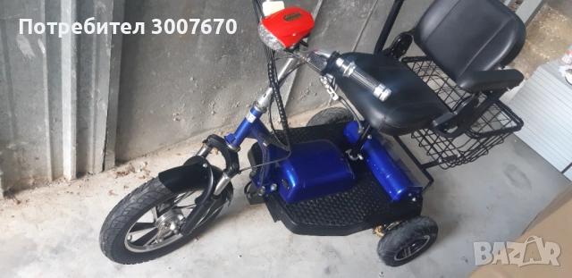 Електрическа триколка BL750, снимка 3 - Мотоциклети и мототехника - 52283715