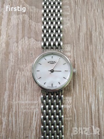 Дамски Сребърен 925 Часовник Rotary , снимка 1