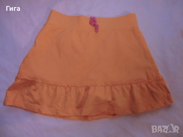оранжева поличка с гащи, снимка 1 - Детски рокли и поли - 37250758