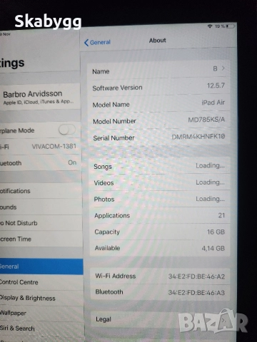 iPad Air, снимка 2 - Таблети - 52580634