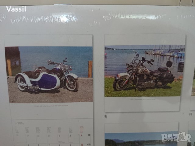 Harley Davidson - календар 2016 уникални модели на марката, снимка 7 - Колекции - 39790721
