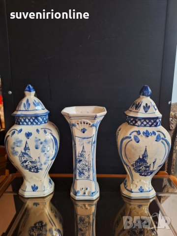 Двойка стари вази , снимка 5 - Вази - 36884516