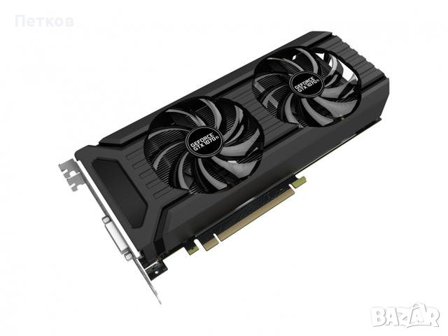 Palit GeForce GTX 1070 Ti Dual 8GB GDDR5 256bit, снимка 6 - Видеокарти - 37990518