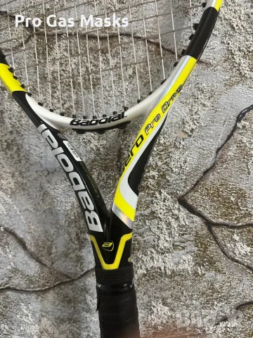 Професионална Тенис Ракета Babolat Aero Pro Drive Nadal Cortex System Aero Modular Technology Графит, снимка 3 - Тенис - 49391963