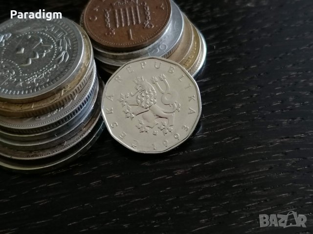 Монета - Чехия - 2 крони | 1993г., снимка 2 - Нумизматика и бонистика - 29283616