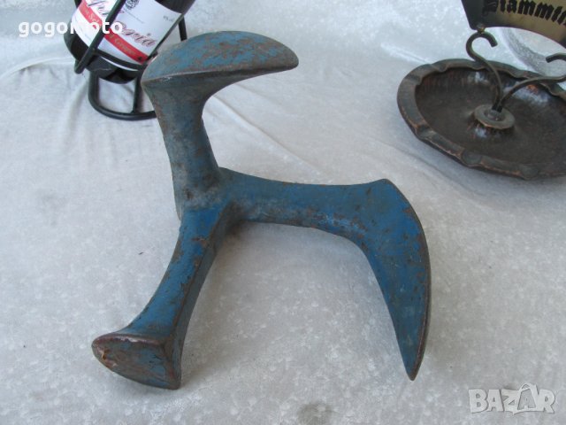 Оригинална стара немска обущарска наковалня, наковалня за обувки, калъп, снимка 11 - Други инструменти - 35602364