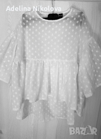 Феерична блузка памук, снимка 5 - Ризи - 54136307