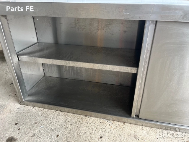 Неутрално професионално кухненско оборудване стенен шкаф рафт с плъзгащи врати, снимка 6 - Обзавеждане на кухня - 53935122