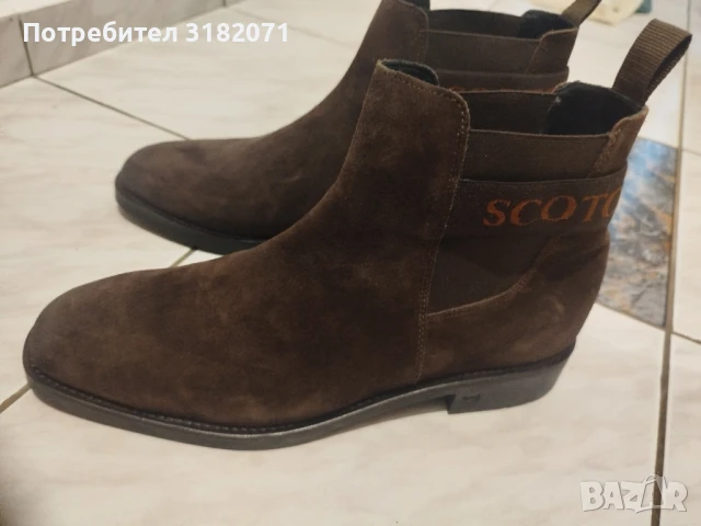 SCOTCH & SODA топ клас боти тип "Челси" (CHELSEA BOOTS),номер 44, снимка 5 - Мъжки боти - 51235780