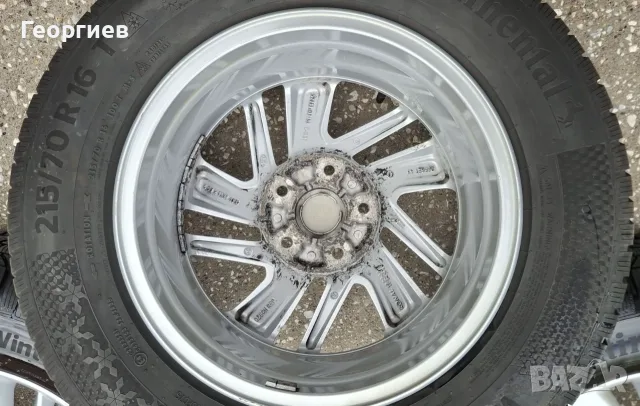 Оригинални джанти от Hyundai 16-цола с нови зимни гуми, снимка 14 - Гуми и джанти - 56075976