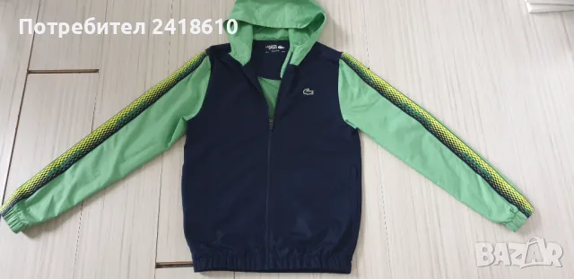 Lacoste Sport Regular Fit Full Zip Tenis  Mens Size 2 - XS НОВО! ОРИГИНАЛ! Мъжко Горнище с цял Цип!, снимка 2 - Спортни дрехи, екипи - 49729540