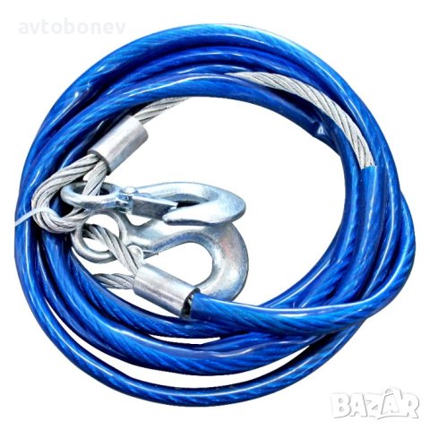 Въже за теглене (метално) - 8 тона, снимка 1 - Аксесоари и консумативи - 42446845
