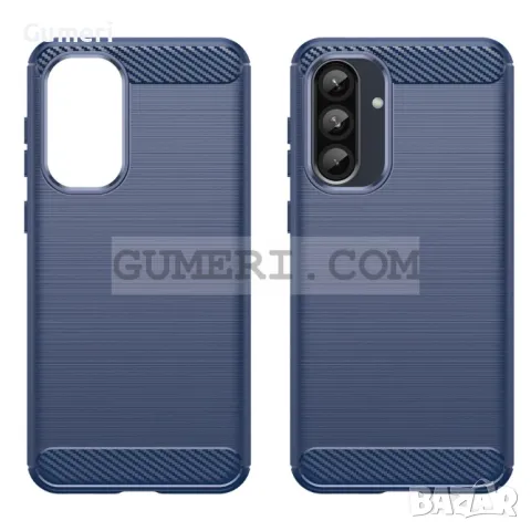 Samsung Galaxy A36 - Противоударен Силиконов Гръб - Карбон, снимка 9 - Калъфи, кейсове - 50042197