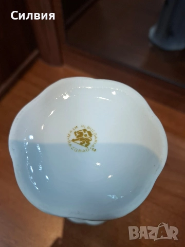 Българска вазичка 'Диамант Разград" , снимка 5 - Антикварни и старинни предмети - 53917794