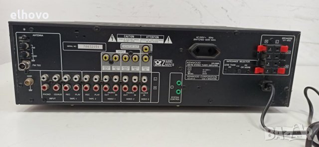 Ресивър Kenwood KR V86R, снимка 2 - Ресийвъри, усилватели, смесителни пултове - 30817976