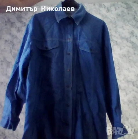 Дамска дънкова риза ,Нова , снимка 2 - Ризи - 55857837