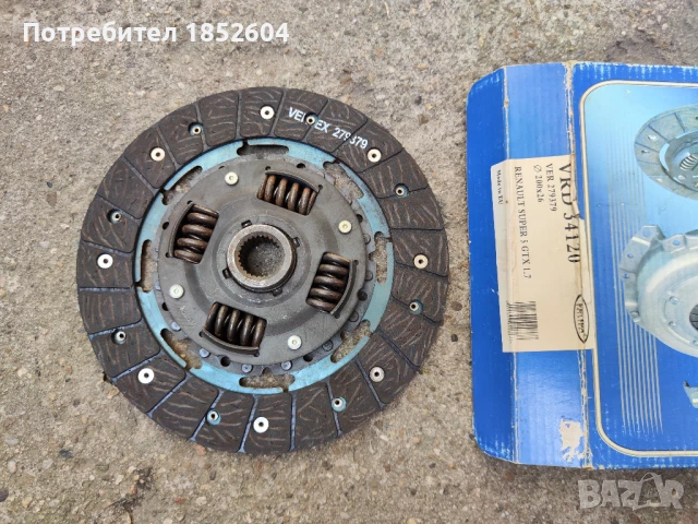 Нов феродов диск за Рено Супер 5 GTX 1.7 , снимка 4 - Части - 33862174