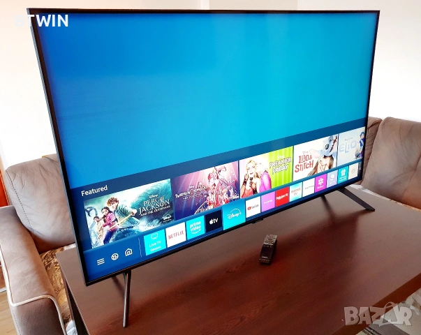 Телевизор - Samsung 50 ИНЧА - QLED - SMART TV - 4K !, снимка 4 - Телевизори - 53166768