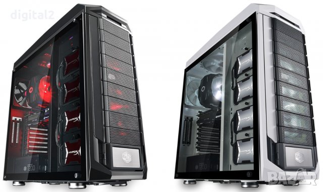 Кутия за компютър Cooler Master Trooper SE Черна Прозрачен панел Нова , снимка 6 - Захранвания и кутии - 32055812