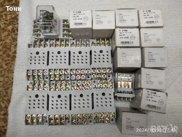 Контактори и релета, снимка 6 - Резервни части за машини - 47841886