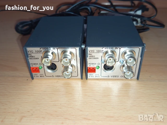 Видео -S video декодер Extron Versa Tools VYC100N, снимка 2 - Плейъри, домашно кино, прожектори - 51143425